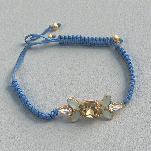 Blue and Yellow Juicy Couture rhinestone bracelet - Picture 3 of 3